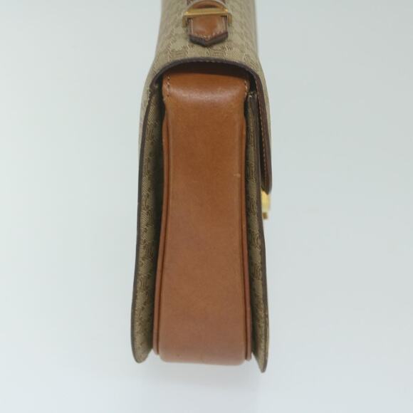 CELINE Macadam Canvas Hand Bag Beige - Picture 5 of 16